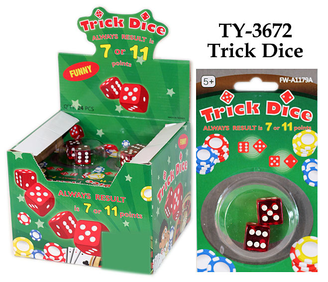 Funny Trick Dice Toy
