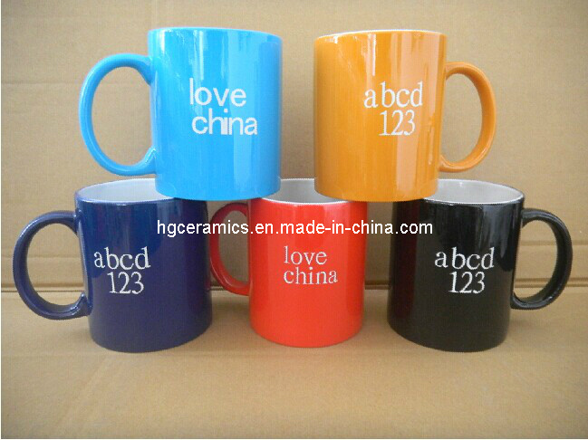 Color Coating Laser Engraved Mug