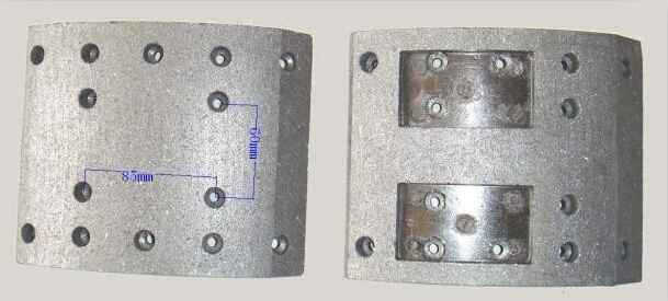 Anhui Hualing Front Heavy Duty Truck Brake Lining