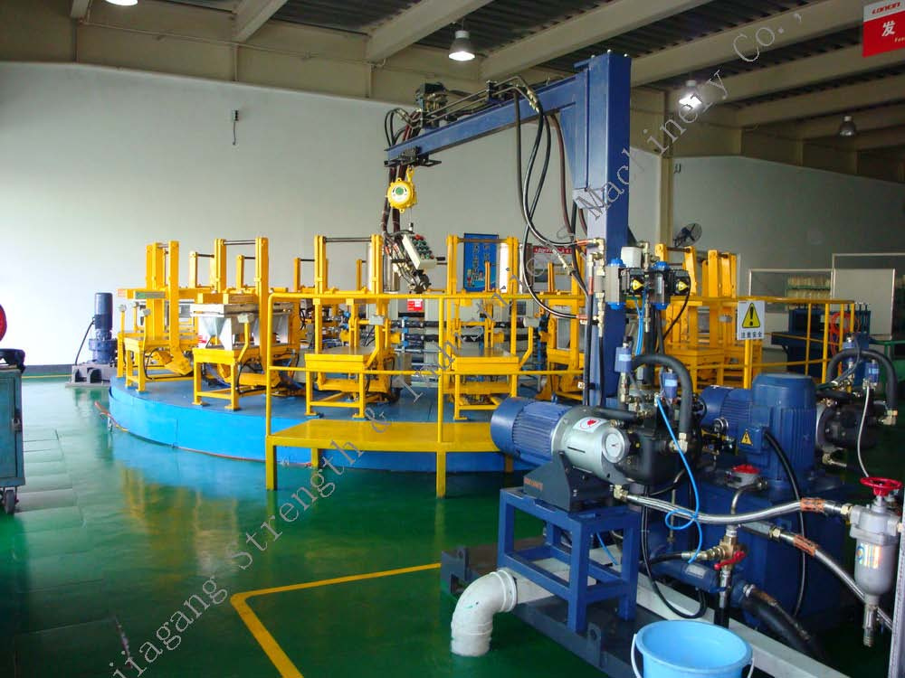 Rotary Table PU Foaming Line RT