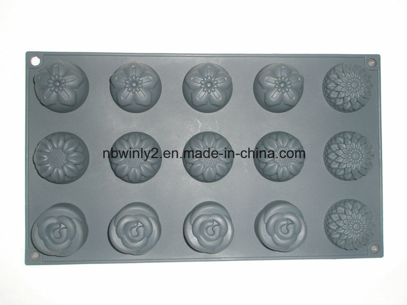 15 Holes Silicone Cake Mold