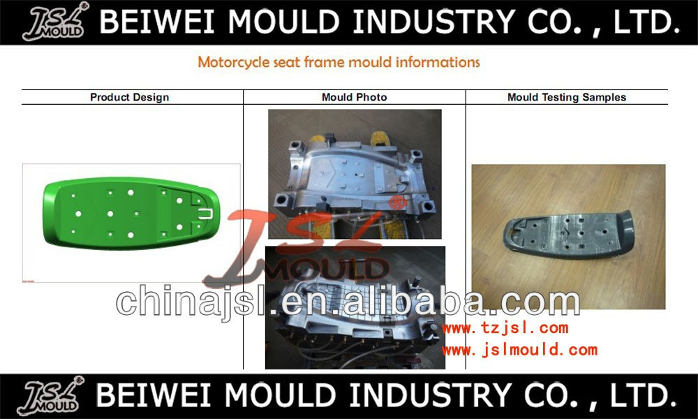 China Mainland High Quality Plastic Motorcycle Seat Mould Maker