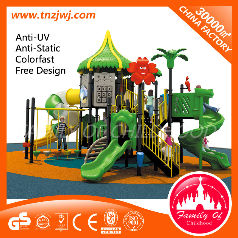 Amusement Kids Plastic Outdoor Playground Equipment Slide