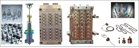 24 Cavities PET Preform Mold with Shut-Off Nozzle (JT-MD-024)