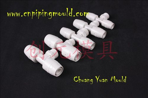 PPSU Male Tee Fitting Mould