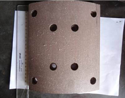 HOWO 09model Brake Lining 8holes