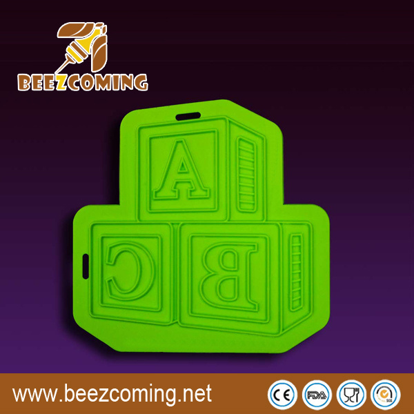 2013 Hot Selling Fondant Cake Decorating Alphabet Silicone Mold (FS-N56)