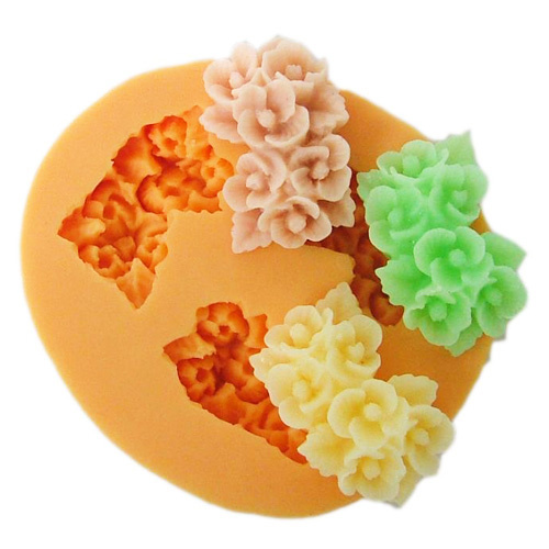 Silicone Flower Cake Decoration Mold, DIY Fondant Cake Tools Resin Mold, Clays Mold (F0046)