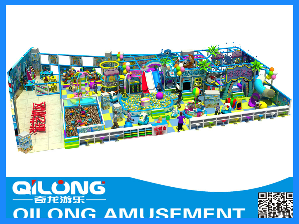 Good Ocean Theme Playground Equipment (QL-150417E)