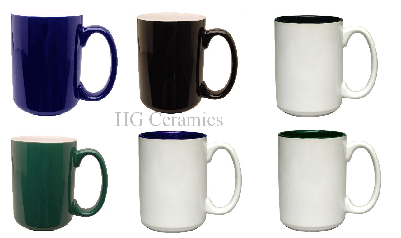 EL Grande Mug --Two Tone Ceramic Mug, Coffee Mug
