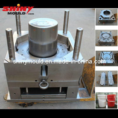 Plastic Injection Paint Pail Bucket Mould