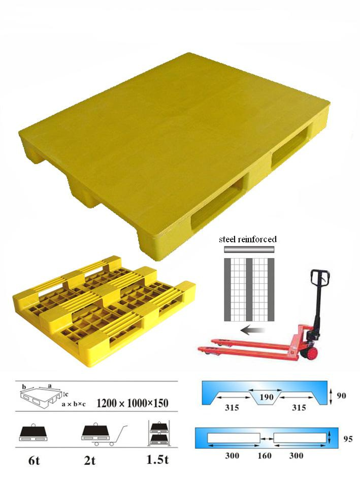 Single Plastic Pallet (PTD-1210P)