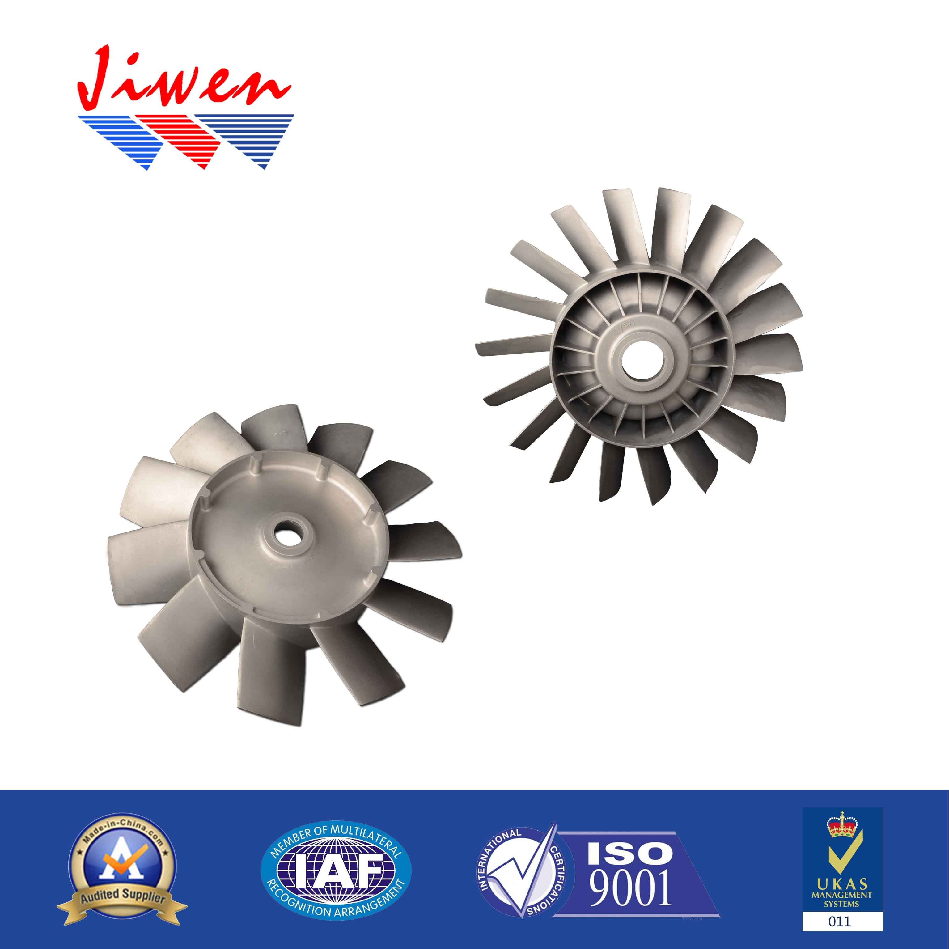 Turbine Blades of Aluminum Die Casting Ship Parts