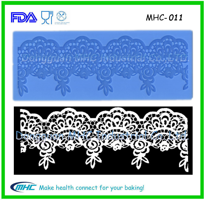 Magic Decor Silicone Fondant Cake Decoration Lace Mould for Sugar Art
