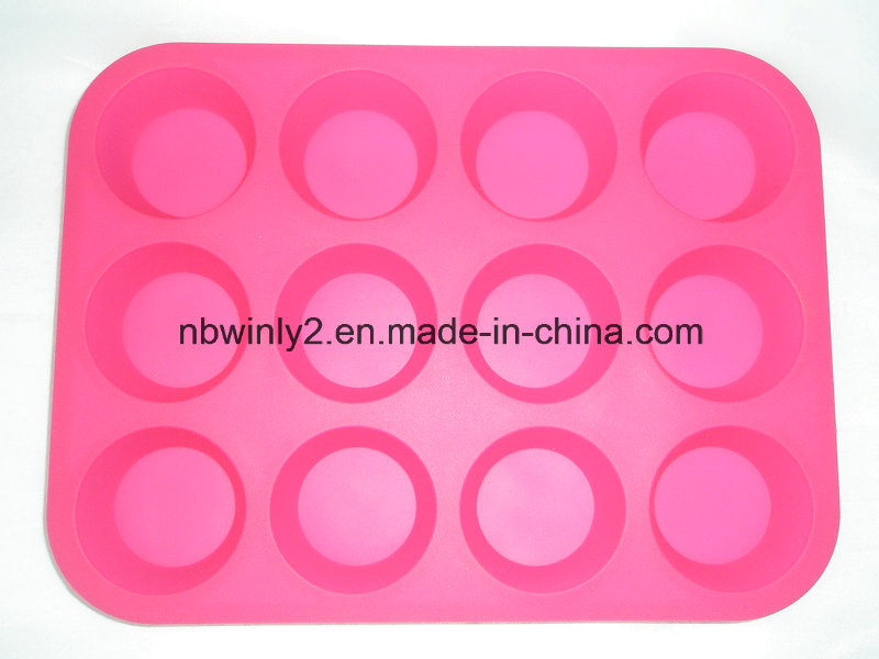 12 Holes Silicone Cake Mold