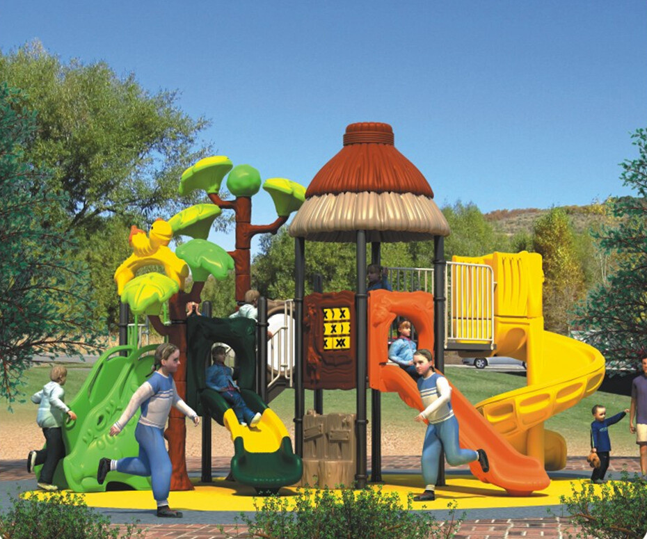 2015 Hot Selling Outdoor Playground Slide with GS and TUV Certificate (QQ14010-1