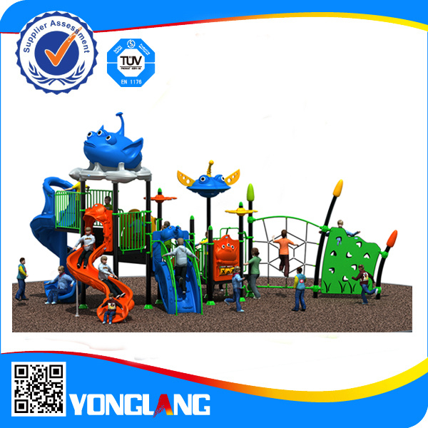 2015 Kids Hot Sale Outdoor Playground Equipment Playset Plans