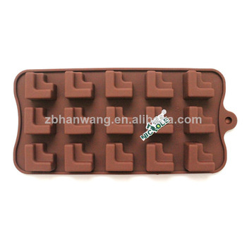 15 Cavities Cake Mold Nicole Silicone Cake Baking Molds Tray Cheap Silicone Molds for Cake B0173
