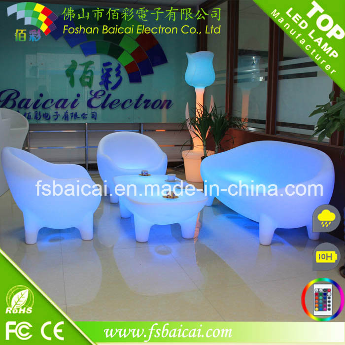 Novel LED Sofa and Table Furniture Set