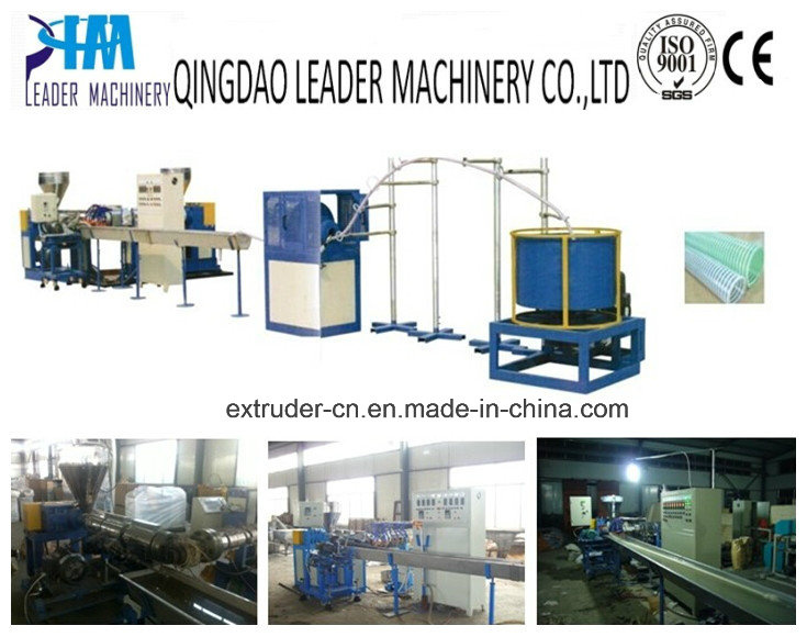 PVC Spiral Reinforced Suction Hose Pipe Making Machine