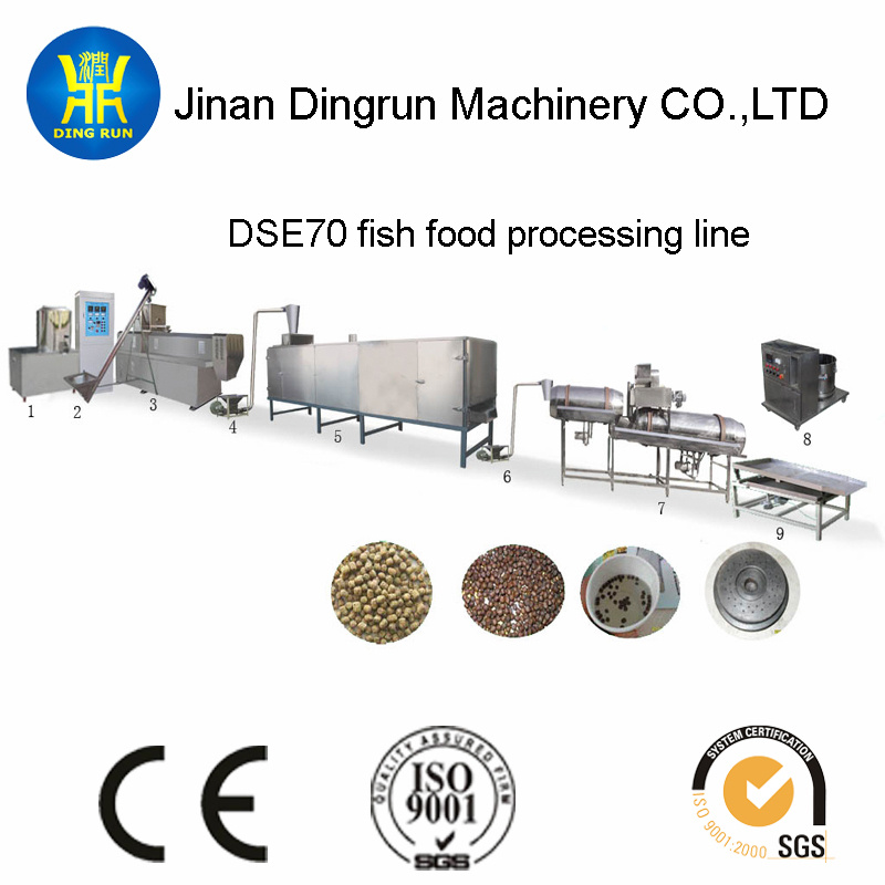 Floating Fish Food Extruder Machine