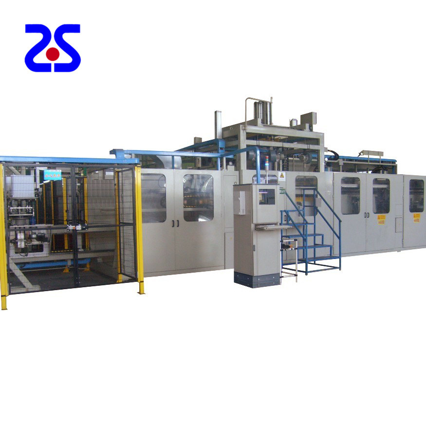 Zs-1817t Auto Computerized Doube Sheet Vacuum Forming Machine