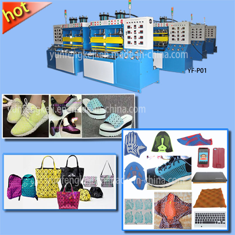 Kpu PU Sport Shoes Bag Surface Vamp Cover Upper Molding Machine