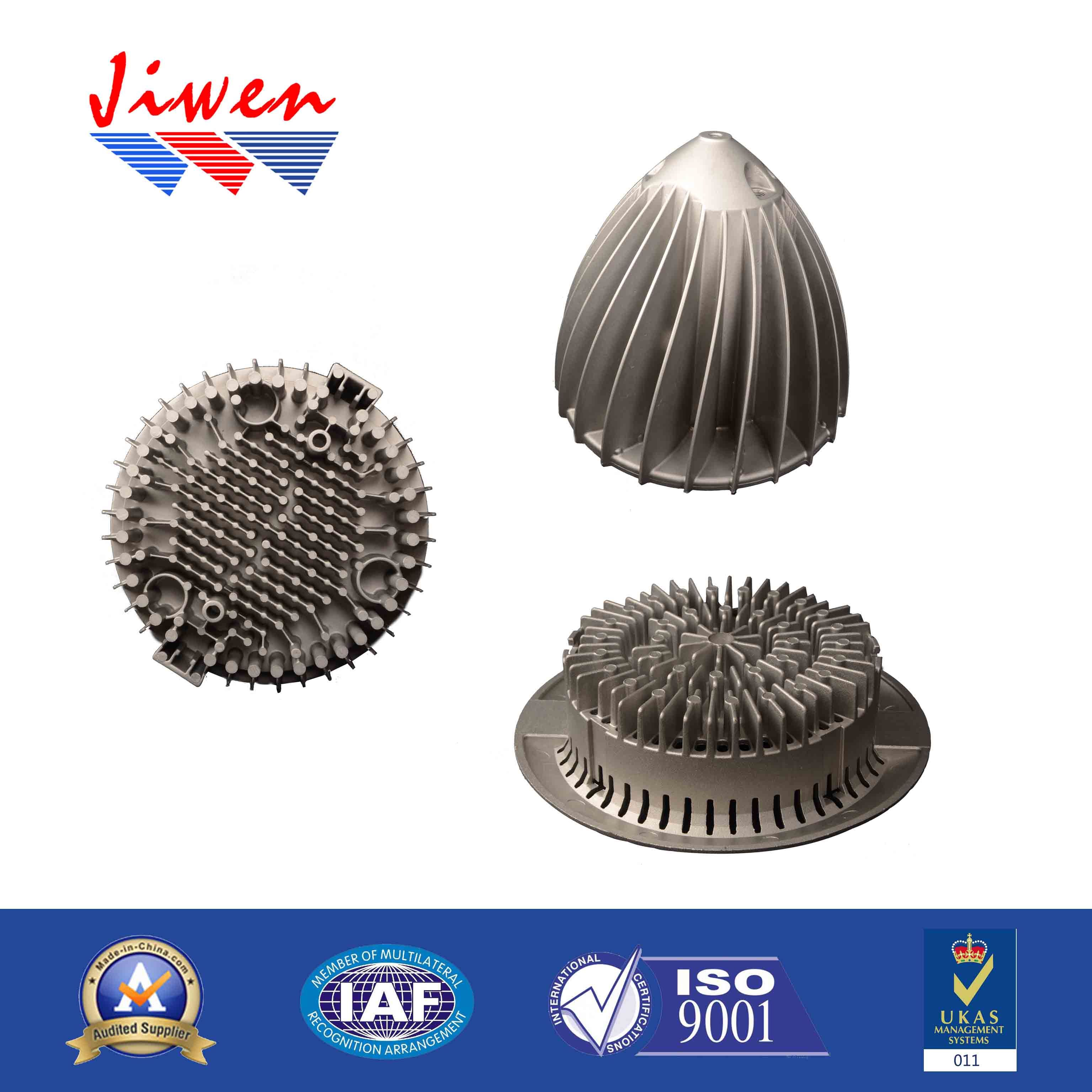 OEM Aluminum Casting LED Heatsink for Street Lights with ISO9001