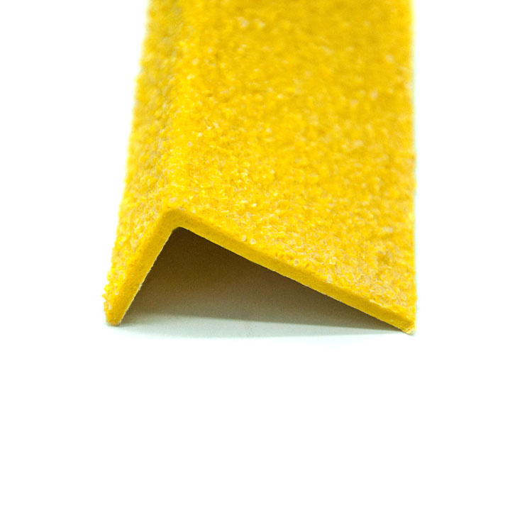 Fiberglass/Steel Grating Use FRP Stair Nose