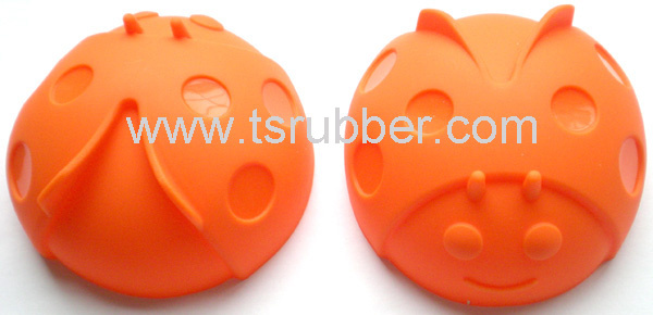 Beetle Silicone Cake Mould-Orange