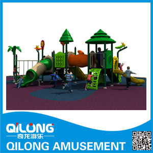 Soft Outdoor Play Sets with Slides (QL14-065A)