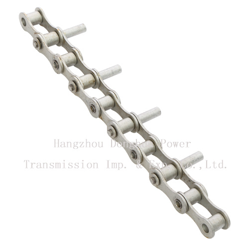 Zinc Plated Short Pitch Conveyor Chain with Extened Pins 10A