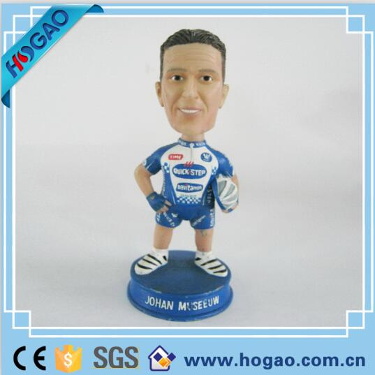 Resin Bobble Head Handsome Athlete Home Decoration