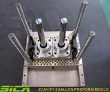 Sc 2 Cavity 5 Gallon 690g 55mm Hot Runner/Hot Plate Pet Bottle Preform Mould/Mold/Die