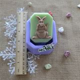 Cartoon Animal Shaped Silicone Soap Mold R0038