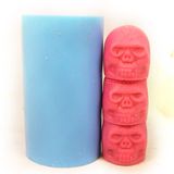 R0452 Art Deep Pillar Silicone Candle Mold