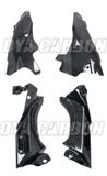 Carbon Fiber Side Panel Lower 2*L/H + 2*R/H for YAMAHA Yzf1000r1 04-06