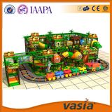 Wooden Material Children Funny Electric Train Play Indoor Playground