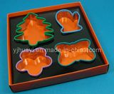 Silicone Edged Stainless Steel Cookie Cutter (HYBC-1233)