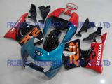 Aftermarket Complete Set Fairings for CBR900RR 1998 1999 Blue Black Ome