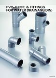 PVC -U Fitting Pipe for Water Drainage (DIN)