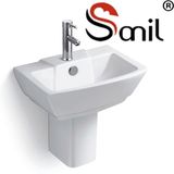 Rectangular Hot Sell Wall Hung Ceramic Hand Wash Basins (S9011)