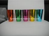 Metallic Glass Mug, Metallic Finish Glass Mug