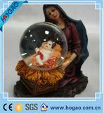 OEM Resin Water Globe Religious Decoration