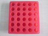 10-Cavity Food Grade Silicone Muffin Cake Mold