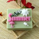 Natural Eco-Friendly Handmade Food Grade Silicone Mold for Soap, Cake, Budding, Jelly, Chocolate Making