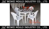 Plastic Outdoor Table/Chair Mould Making in China Huangyan