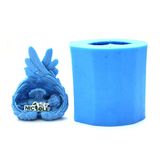 R1300 Art Baby Angel Silicone Candle Mould Handmade 3D Silicon Candle Mold