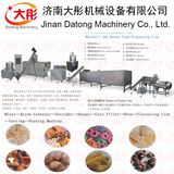 Twin Screw Core Filling Puffed Corn Snack Food Extruder Machine