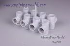 Injection U-PVC Equal Tee Fitting Moulds / Tooling